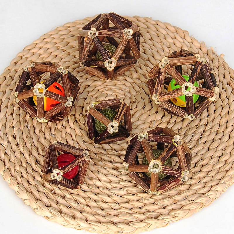 Kassinaerist palliga kassimänguasjad Interaktiivne mänguasi kassipojale Matatabi Polygonum Kasside puhastamine Hambad Terved Kassipuust pallid Lemmikloomatarbed