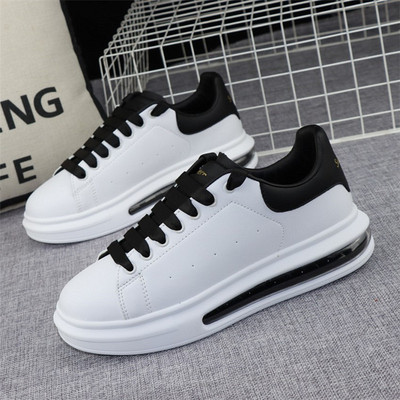 Elegantne ženske tenisice od eko kože sa vezicama i natpisom