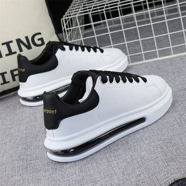 Elegantne ženske tenisice od eko kože sa vezicama i natpisom