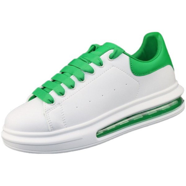 Elegantne ženske tenisice od eko kože sa vezicama i natpisom