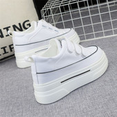 Ženske tenisice s visokom platformom i kopčanjem na čičak