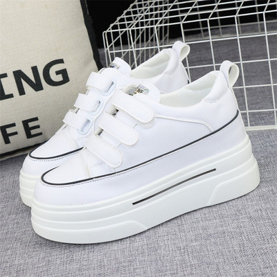 Ženske tenisice s visokom platformom i kopčanjem na čičak