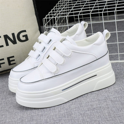 Ženske tenisice s visokom platformom i kopčanjem na čičak