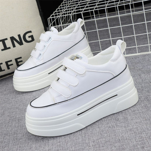 Ženske tenisice s visokom platformom i kopčanjem na čičak