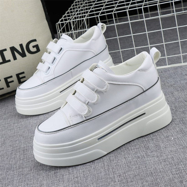 Ženske tenisice s visokom platformom i kopčanjem na čičak