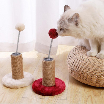 Упражнение Обучение Интерактивна играчка Котешка драскалка Играчка от сизал за обучение на котки