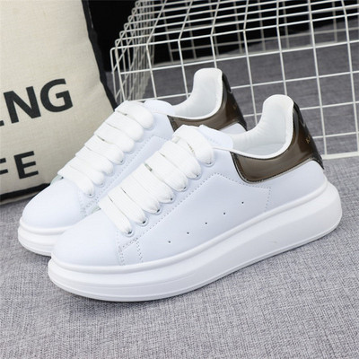 Elegantne ženske tenisice u zaobljenom modelu od eko kože s vezicama