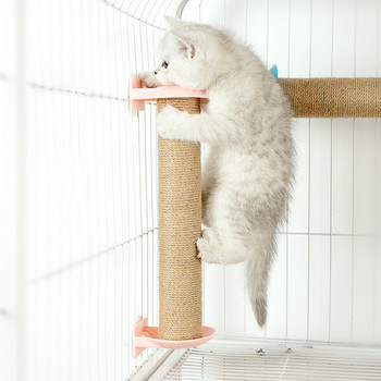Ξύσιμο πόλος γάτας για Cat Cage House Cat Tree Tower Αντικατάσταση σκελετού αναρρίχησης γάτας σιζάλ Έπιπλα παιχνίδι γρατσουνιάς με σχοινί γατάκι