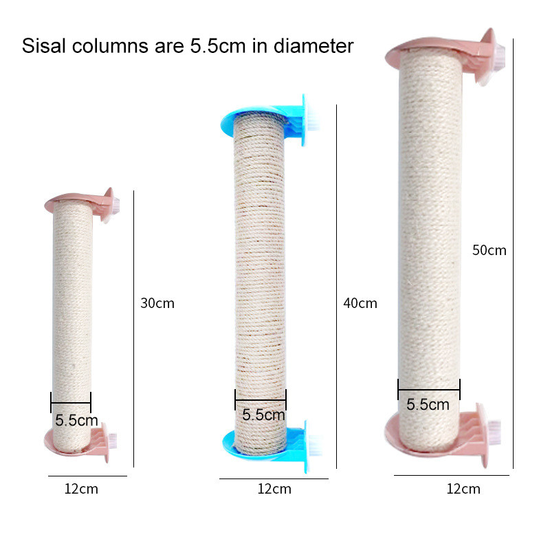 Ξύσιμο πόλος γάτας για Cat Cage House Cat Tree Tower Αντικατάσταση σκελετού αναρρίχησης γάτας σιζάλ Έπιπλα παιχνίδι γρατσουνιάς με σχοινί γατάκι