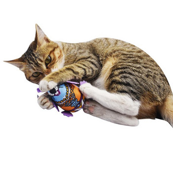 1 τμχ Παιχνίδι κατοικίδιων γατών Φυσικό γατόπανο Γάτα κατοικίδιο ζώο Matatabi Bell Sound Cat Toy Cat Supplies Όμορφο σχέδιο ποντικιού κατάλληλο για παιχνίδι με γάτες