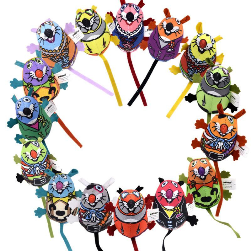 1kom Igračka za mačke za kućne ljubimce Prirodna mačja metvica Pet mačka Matatabi zvono Zvuk za mačke Igračka za mačke Pribor za mačke Prekrasan dizajn miša pogodan za igranje mačaka