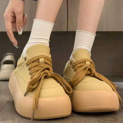 Casual lace-up sneakers for women