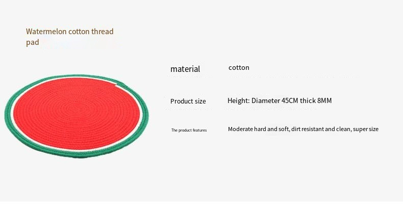 Daska za grebanje od lubenice od sisala Podloga za grebanje Igračka za mačke Kandža za brušenje