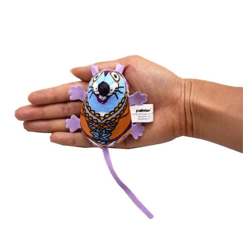 Pliušinis imitacinis pelės žaislas naminiams gyvūnėliams Katžolės pelės katės žaislai Linksmas pliušinis pelės katės žaislas kačiukui Bell Sound Cat žaislas katės reikmenys