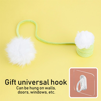 Palus kassimänguasi Lifting Motion Bouncy Ball Catnip Bell`iga Interaktiivne kassimänguasi Naljakas teleskoopnärimine Mängivad mänguasjad lemmikloomatooted