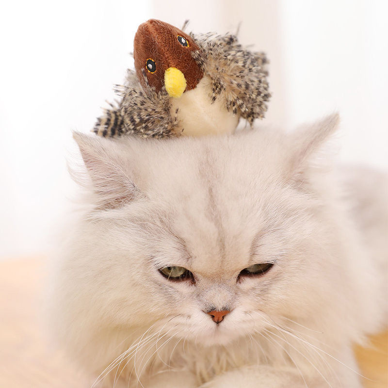 Gigwi Pet Toys Serija Melody Chaser Igračka za mačke Izvorni dizajn simulacije perja Simulirajte stvarne zvukove životinja Igračka za mačke