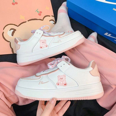 Casual sneakers με κορδόνια για γυναίκες