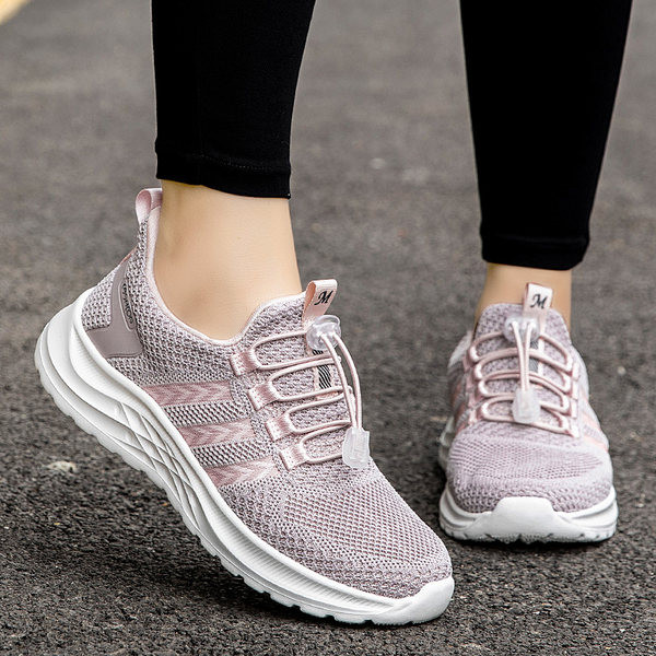 Γυναικεία δίχτυα αθλητικά παπούτσια - με κορδόνια