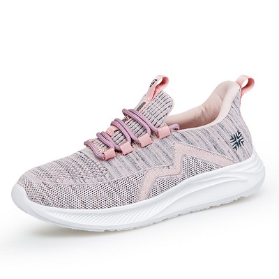 Ženske ležerne tekstilne sportske tenisice na vezanje