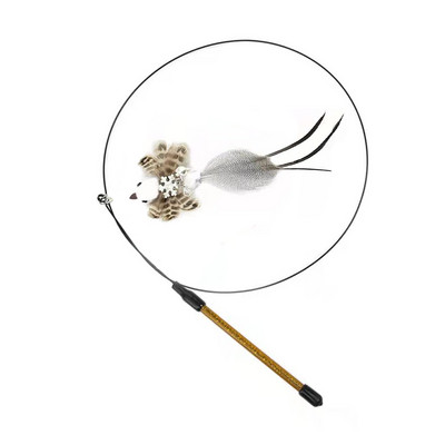 Simulare de pasăre, interactiv, amuzant, pisică, jucărie, pasăre cu pene blană, cu ventuză de clopot, pisică, jucărie, pisicuță, care se joacă, accesorii pentru animale de companie