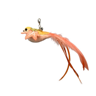 Simulare de pasăre interactivă pisică stick jucărie cu ventuză pasăre amuzantă cu pene pentru pisicuțe joaca urmărire exercițiu jucărie pentru pisici