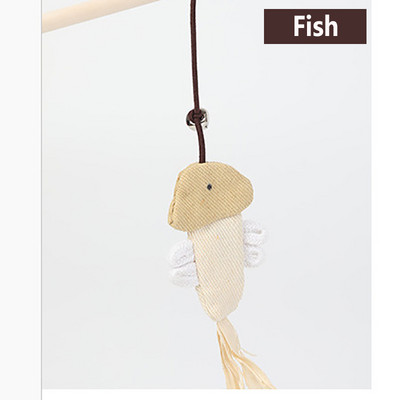 1 kom Funny Cat Stick Teaser Feather Toy Kitten Šareni štapić Cat Wand Toys Wood Pet Cat Interactive Stick Pribor za mačke za kućne ljubimce - Nasumično