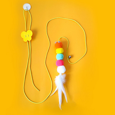 Jucărie interactivă pentru pisici, simulare de agățat, jucărie pentru pisici, amuzantă, auto-hey, jucărie interactivă pentru pisoi care se joacă Baghetă teaser Jucărie pentru pisici