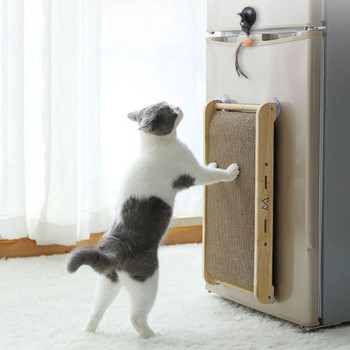 Автоматично повдигащо движение Играчка за котка Изкуствена птица Интерактивен пъзел Pet Cat Teaser Feather Chewing Lifting Toys Cat Supplies