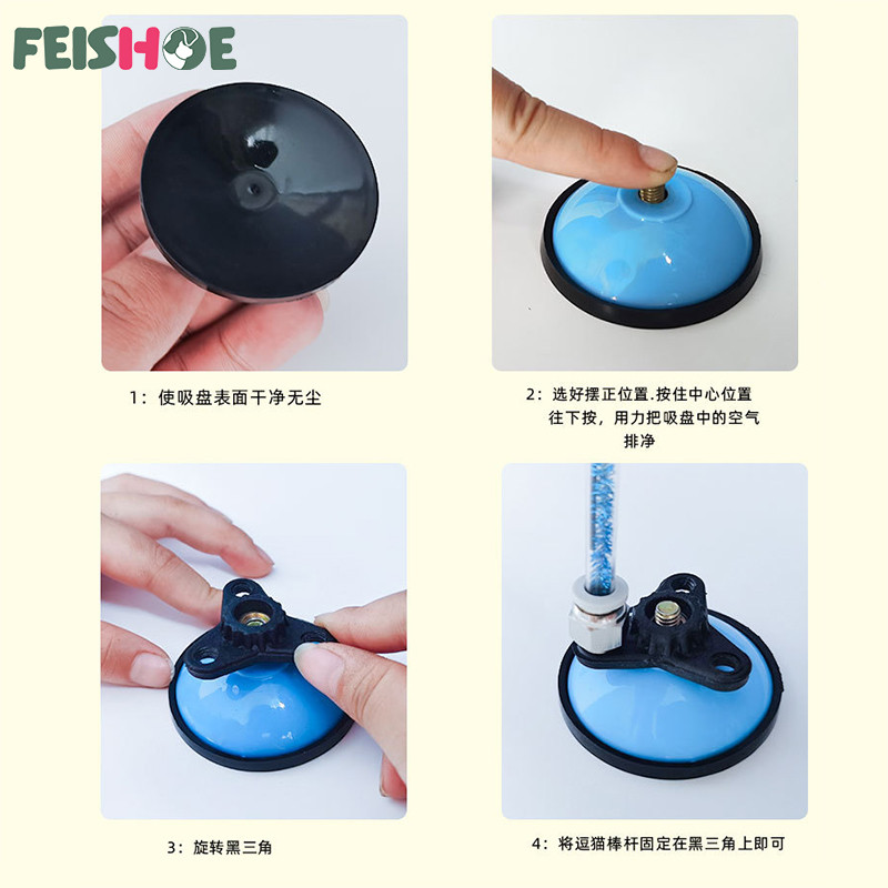 Interaktiivne kassimänguasi Naljakas kassipulgamänguasi, mis mängib näpuotsaga iminapa simulatsioonisule ja kelluke Juguetes Para Gatos