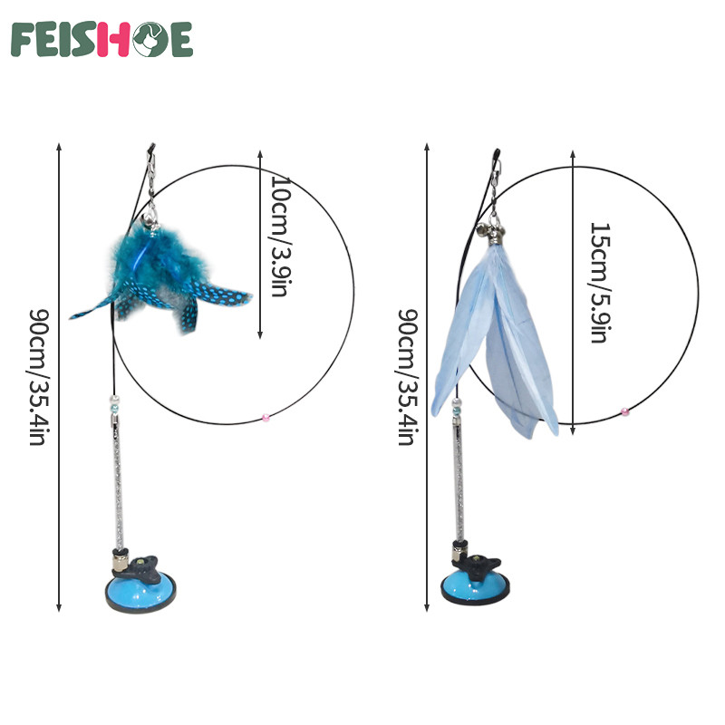 Interaktiivne kassimänguasi Naljakas kassipulgamänguasi, mis mängib näpuotsaga iminapa simulatsioonisule ja kelluke Juguetes Para Gatos