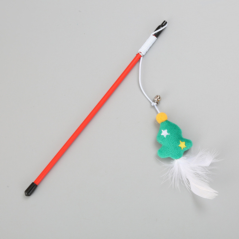 1 tk armsad kiusatavad kassipulgad jõuluteemalised lemmikloomad interaktiivsed pulgad Multifilmid jõuluvana jõulupuu Palus nukk Kellukella kassi mänguasjad Lemmikloom