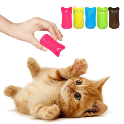 Funny Cat Pet Toys Molar Cleaning Gate Supplies Catnip Mini Plush Toys Fashion Stuffed Interactive Pet Companion Products