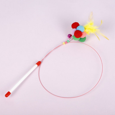 MIMICAREER Funny Cat Teaser Stick Toys Odijelo za modeliranje perja Mače se igra Interaktivne vježbe Pribor za obuku