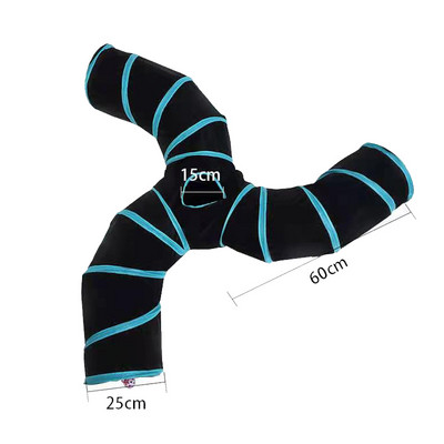 S Shape Pet Cat Tunnel Tube Smiješne igračke za mačke Sklopive igračke za mačke Interactive Rabbit Play Games Kitty Tunnel Chat Pet Product