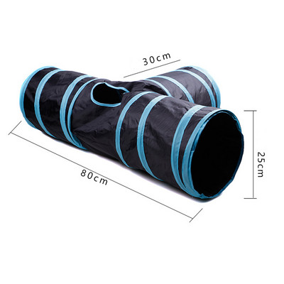 S Shape Pet Cat Tunnel Tube Smiješne igračke za mačke Sklopive igračke za mačke Interactive Rabbit Play Games Kitty Tunnel Chat Pet Product