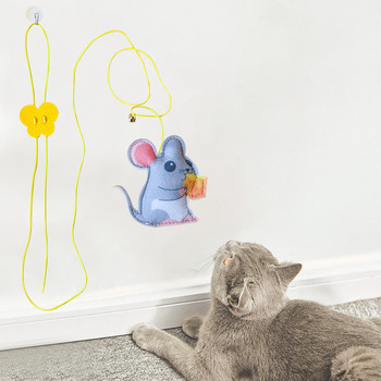 Cat Interactive Teaser Fetch Toy για μικρά γατάκια Σκύλοι που κυνηγούν κατοικίδια Αστεία προμήθειες Teaser Παιχνίδια για γάτες Αξεσουάρ για κατοικίδια