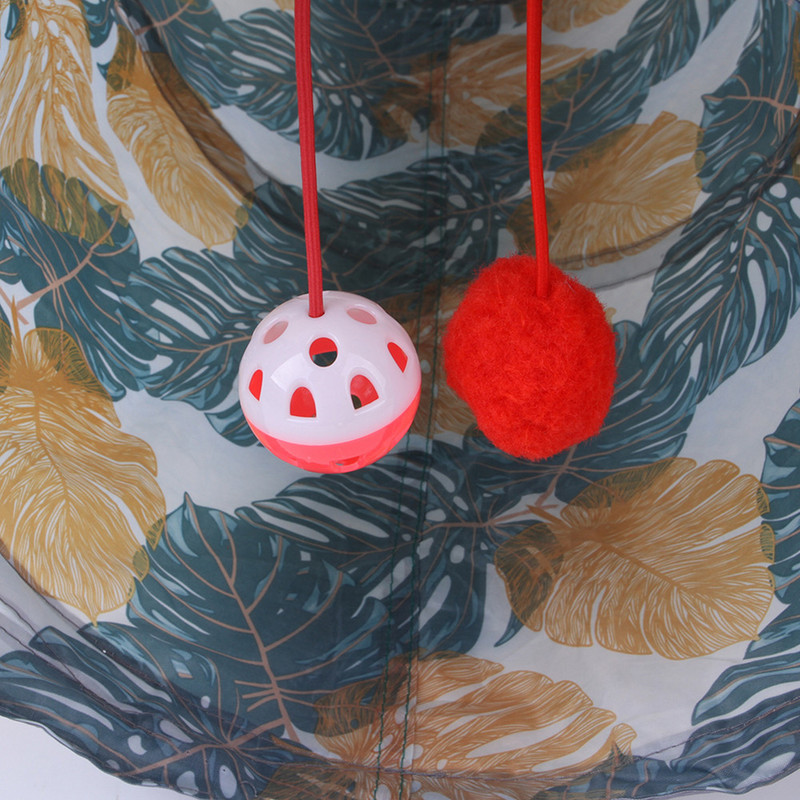 Pet Cat Tunnel Toys Sklopiva Pet Cat Kitty Training Interaktivna zabavna igračka za mačke Zec Animal Play Tunnel Tube