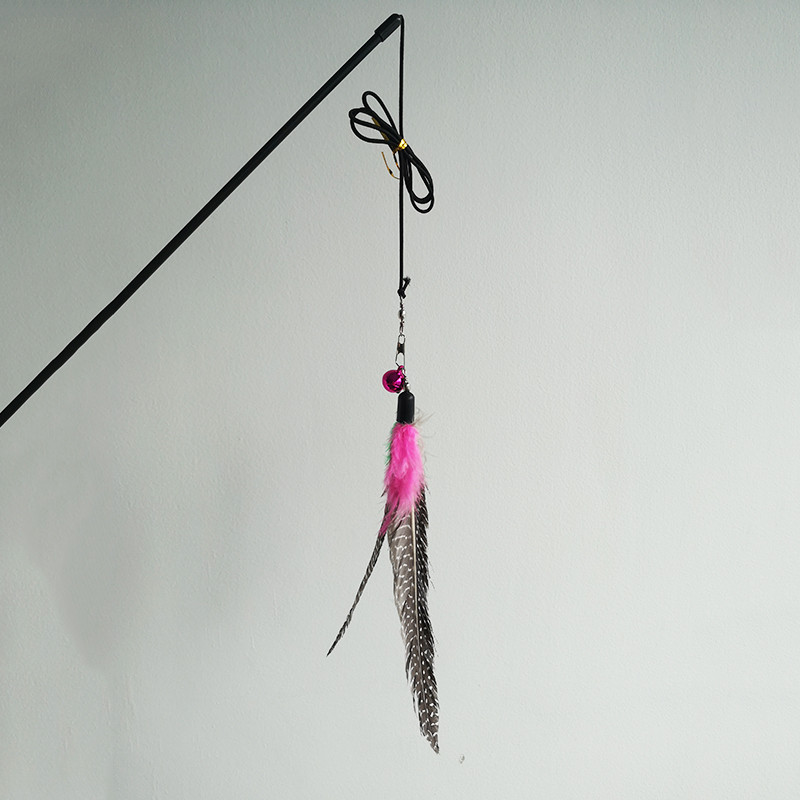 Igračka za kućne ljubimce, ptica, veliko perje, plišana plastična igračka, hvatač mačaka, igračke za zadirkivanje sa zvonom, mačji štapić, interaktivne igračke za mačke