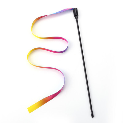 Kućni ljubimac Mačka Zadirkivanje Štap Pompon Pero Štapić Smiješni štapić Mačić Interaktivne igračke za kućne životinje Mačke Zabava