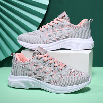 Novi model ženskih tekstilnih tenisica s ravnim potplatom na vezanje