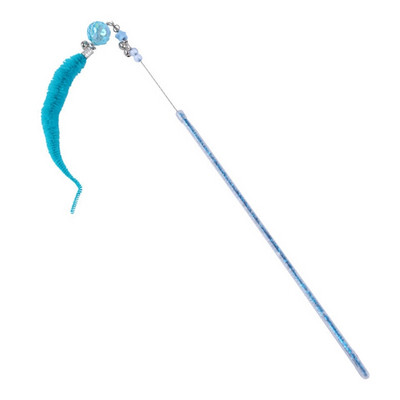 Võlukepi mänguasi, interaktiivne armas plüüsis mänguasi kiisu, kellukestega 16,5-tolline pikk plastvarras kassidele ja kassipoegadele Dropshipping