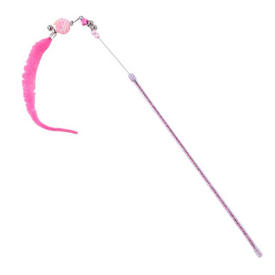 Võlukepi mänguasi, interaktiivne armas plüüsis mänguasi kiisu, kellukestega 16,5-tolline pikk plastvarras kassidele ja kassipoegadele Dropshipping