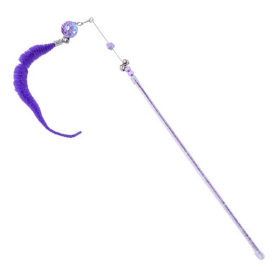 Võlukepi mänguasi, interaktiivne armas plüüsis mänguasi kiisu, kellukestega 16,5-tolline pikk plastvarras kassidele ja kassipoegadele Dropshipping