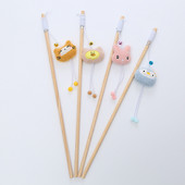 Nouă jucărie pentru pisici Desen animat din lemn Animal amuzant Băț de pisică Iepure Tigru pe stick Jucării pentru pisici Pisică interactivă Baghetă de pluș pentru animale de companie Jucărie pentru pisici