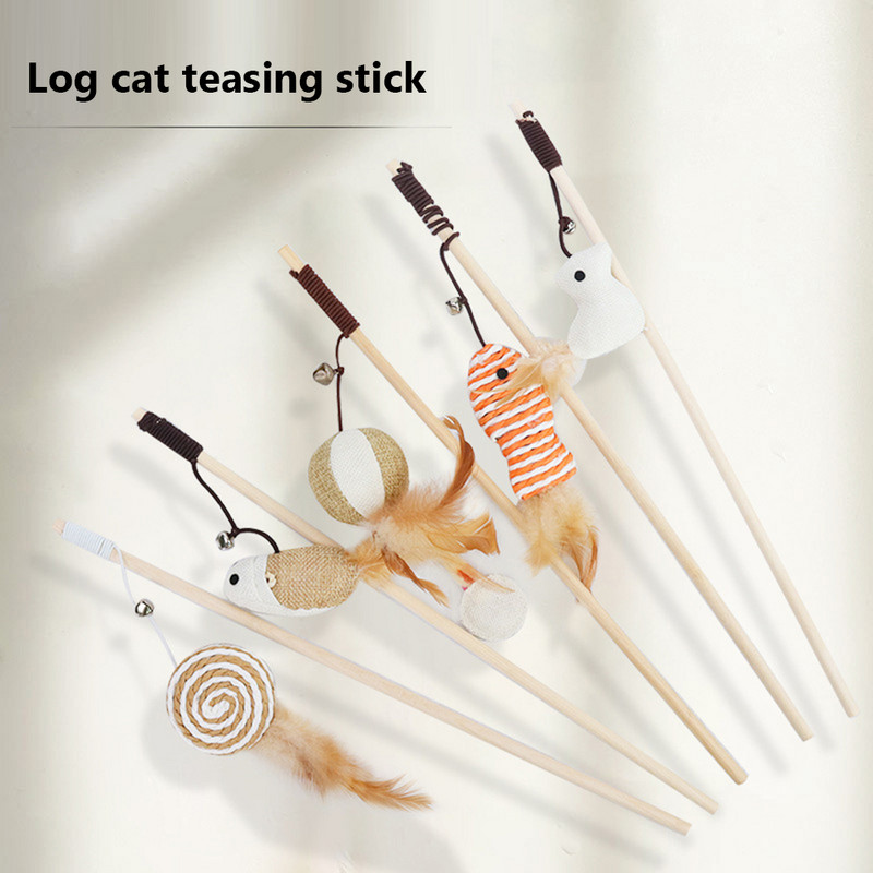 Funny Cats Teaser Interaktivna igračka Stick Chaser Wand Igračka Cat Teaser Wand Igračka Punjenje mačje metvice Poboljšajte odnose s ljubimcima za mačke
