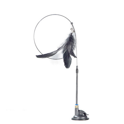 Παιχνίδι Cat Stick Αυτόματο αστείο φτερό ραβδί γάτας Pet Cat Διαδραστικό παιχνίδι Διαδραστικό παιχνίδι για γάτες Χαριτωμένη μικρή και μεσαία γάτα