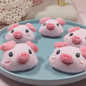 MPK Nova serija Najnovija ružičasta igračka za mačku Piggy Face Nova mini igračka za mačke