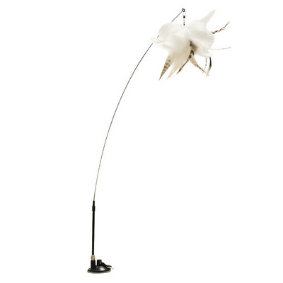 Cat Teaser Cat Interactive Toy Wire Feather Bell Cat Toy