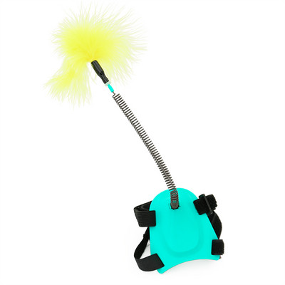 HOOPET Igračka za mačke Interaktivna mačka Plišani štap Nova igračka Samouzbuđujuća ogrlica Vrat Igračka za kućne ljubimce Igračka za dresuru mačića Mačka Potrepštine za kućne ljubimce