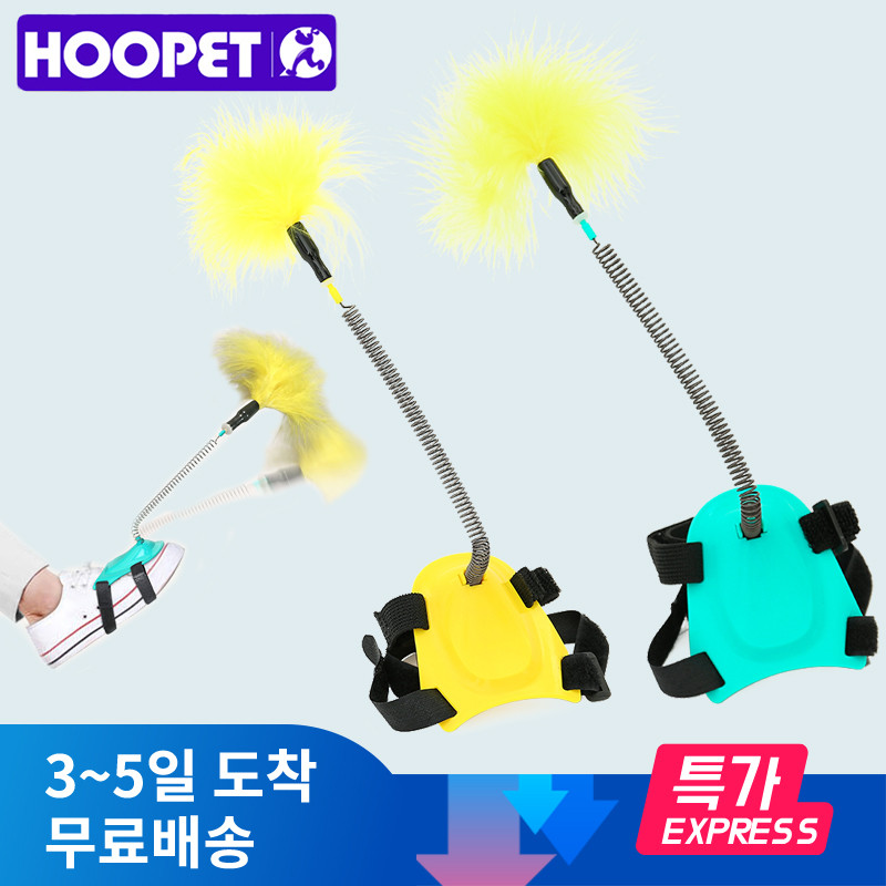 HOOPET Igračka za mačke Interaktivna mačka Plišani štap Nova igračka Samouzbuđujuća ogrlica Vrat Igračka za kućne ljubimce Igračka za dresuru mačića Mačka Potrepštine za kućne ljubimce